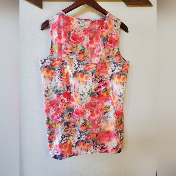 Athleta Refined Zephyr Tank in Sping Bloom. Oversized. Womens size S - Picture 6 of 6